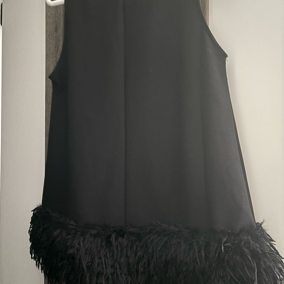 H&M Black Top with Feather Detail - Picture 8 of 8